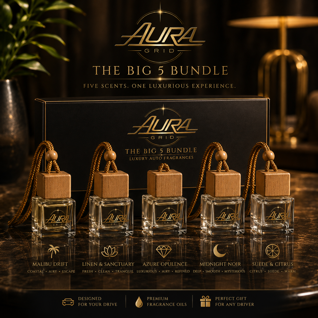 The Signature Collection — 5 Diffuser Set