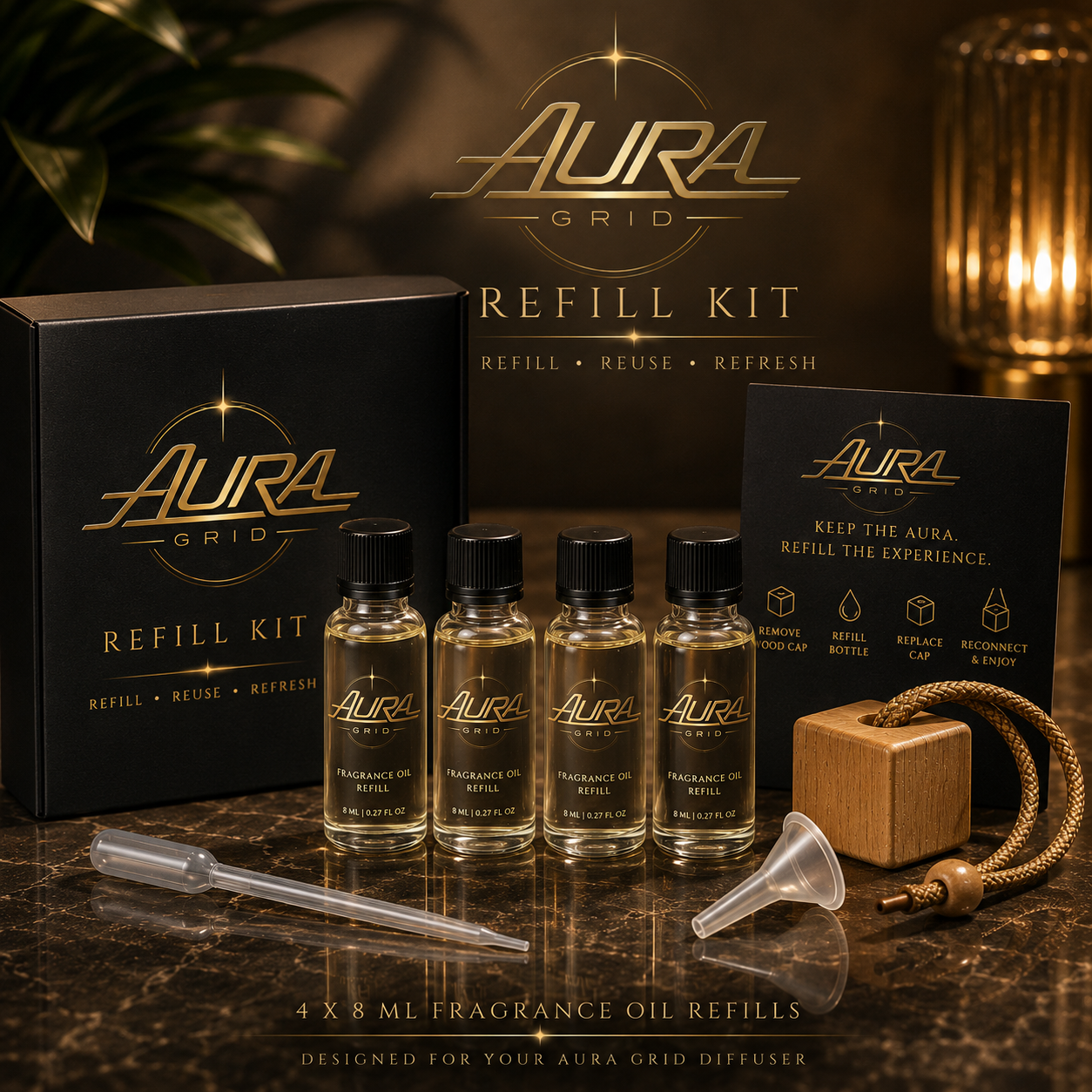 4x Diffuser Refill Kit